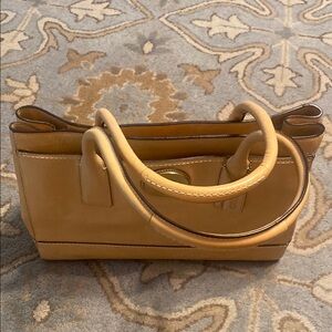 COACH Tan Leather Handbag $100